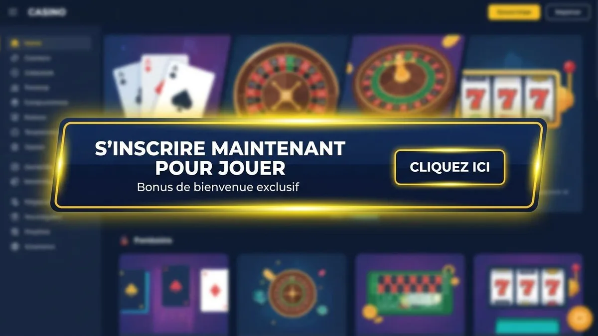 Inscription avec bonus
